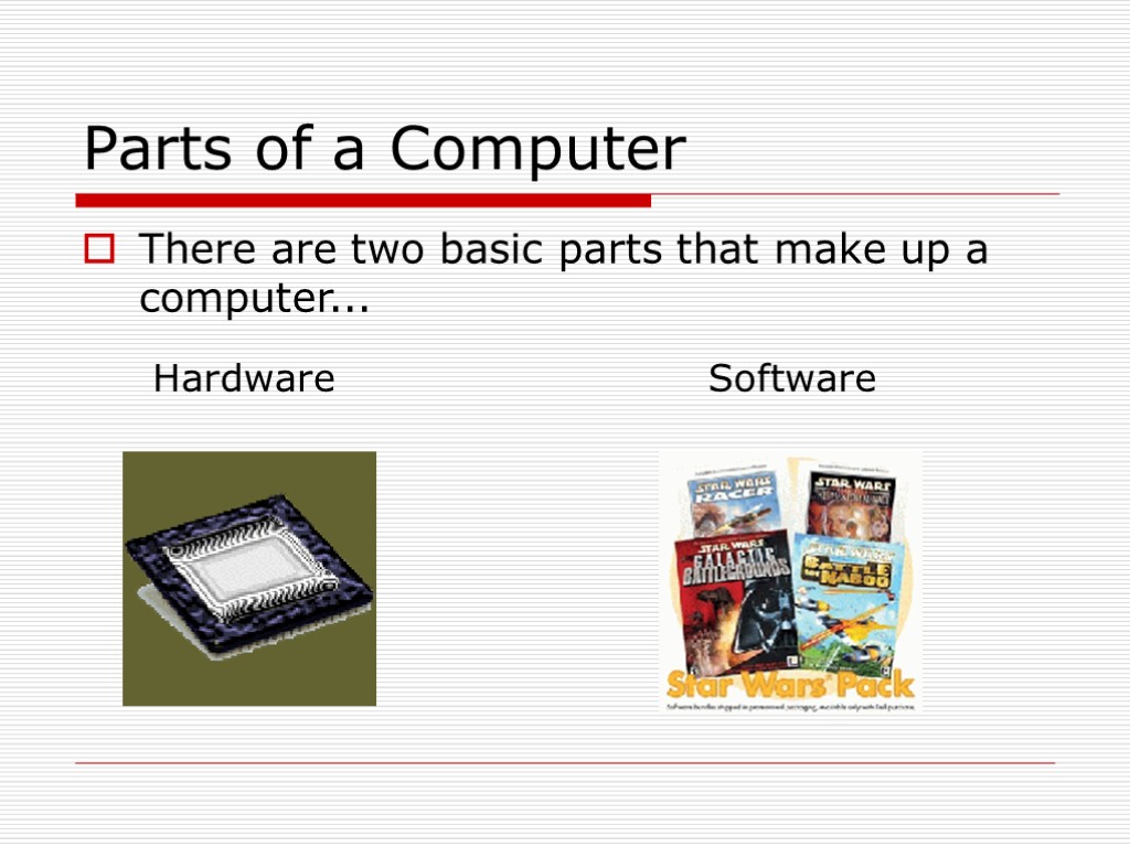 Computer Basics There Are Many Types Of Computers